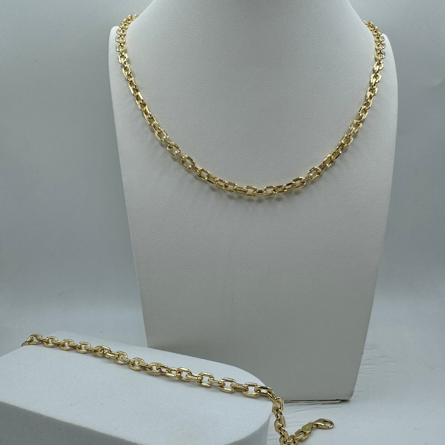 Parure catena oro