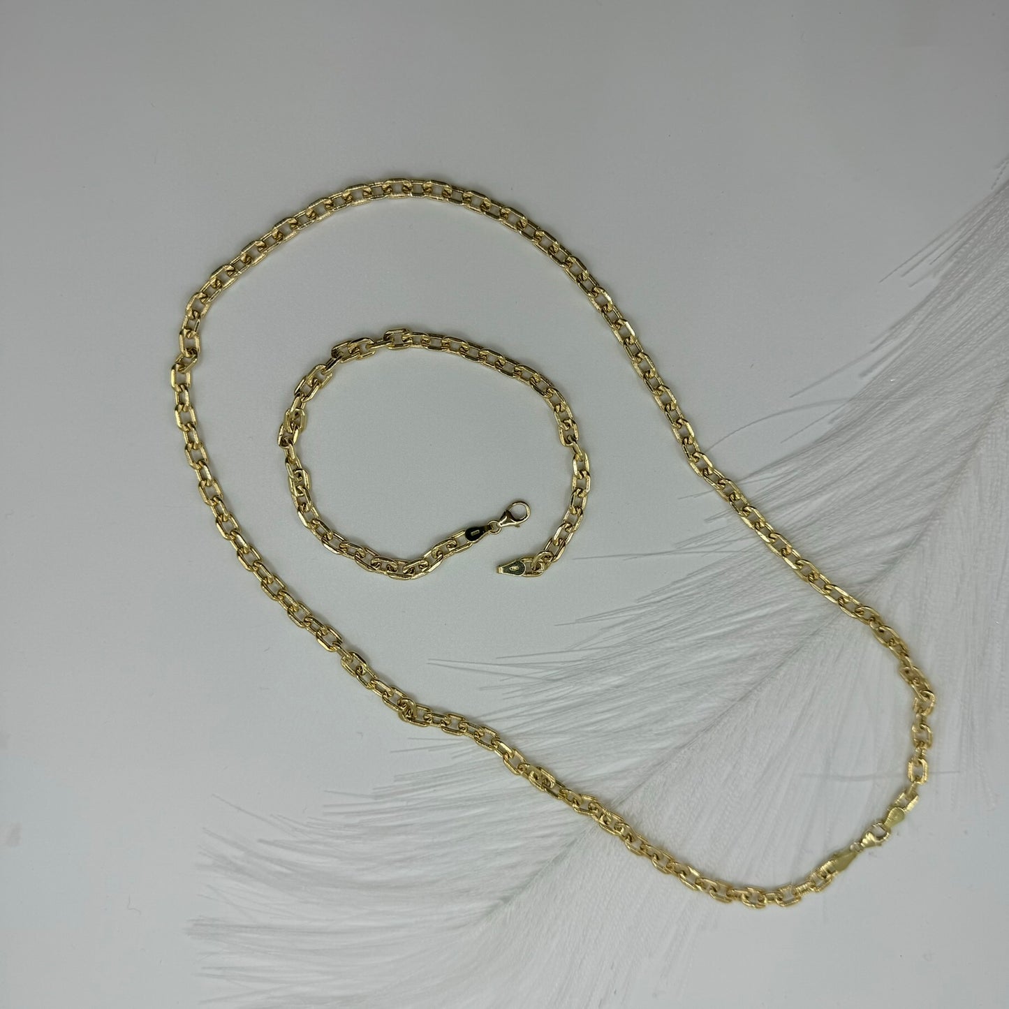 Parure catena oro