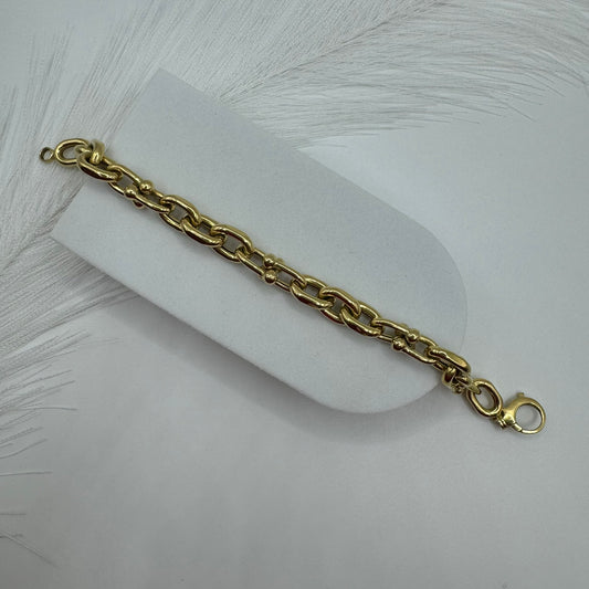 Bracciale catena big oro