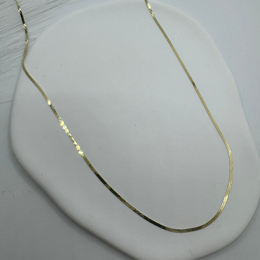 Collana snake slim oro