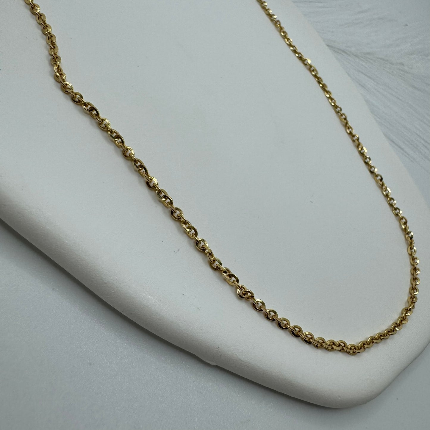 Collana rollò diamantata oro